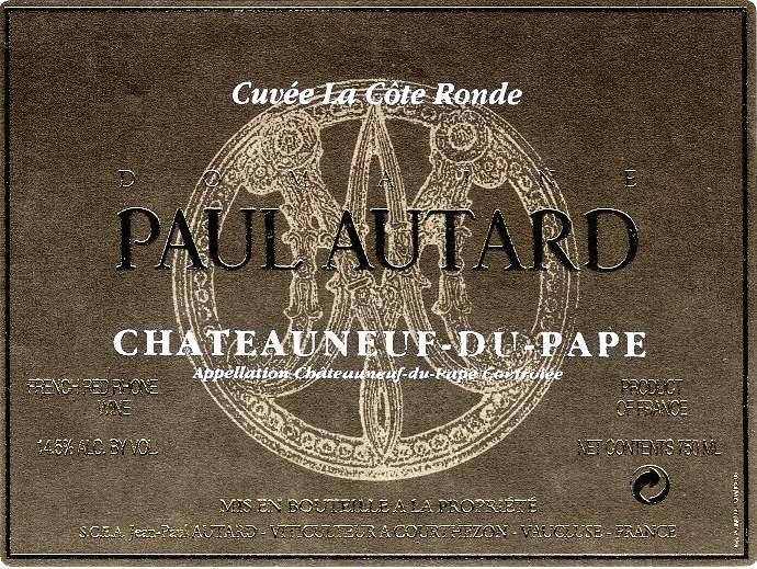 Châteauneuf-du-Pape Côte Ronde 2000