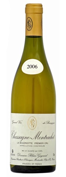 Chassagne-Montrachet 1er Cru Boudriotte Domaine Blain Gagnard 2011