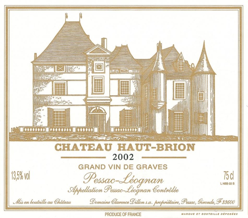 Château Haut Brion  2002