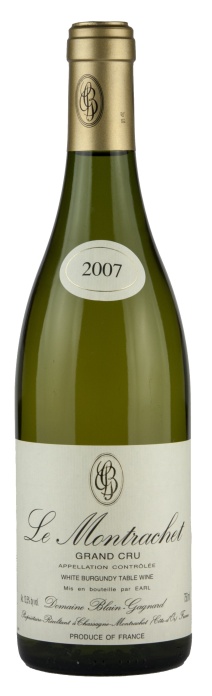 Montrachet Grand Cru  Domaine Blain Gagnard 2007