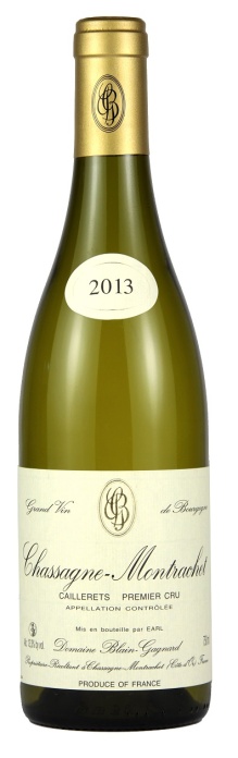 Chassagne-Montrachet 1er Cru Caillerets Domaine Blain Gagnard 2013