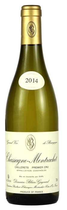 Chassagne-Montrachet 1er Cru Caillerets Domaine Blain Gagnard 2014