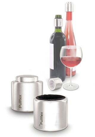 WINE KIT SECURITY - Bouchon + Anneau stoppe-goutte vin