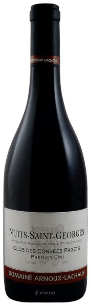 Domaine Arnoux Lachaux Nuits Saint Georges 1er Cru Clos Des Corvées Pagets 2018 - 75CL rouge