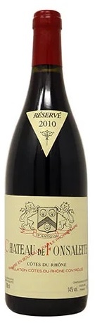 Château Rayas Côtes-du-Rhône Château Fonsalette 2010 - 75CL Rouge