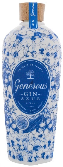 GIN GENEROUS AZUR - 70cl