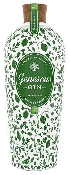 GIN GENEROUS ORGANIC - 70cl