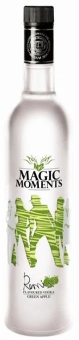 Vodka MAGIC MOMENTS REMIX  Green Apple - 75 cl