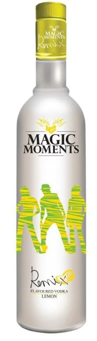 Vodka MAGIC MOMENTS REMIX Lemon -75 cl