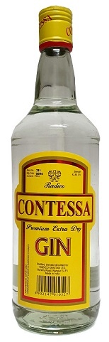 Gin RADICO CONTESSA PREMIUM EXTRA DRY GIN -  18 cl