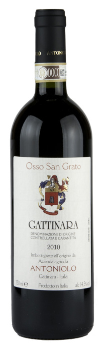 Azienda Antoniolo Osso San Grato 2010