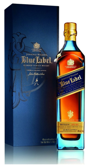 Whisky JOHNNIE WALKER Blue Label - 1L