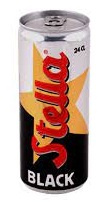 STELLA BLACK FARDEAU DE 24 CANETTES 24CL