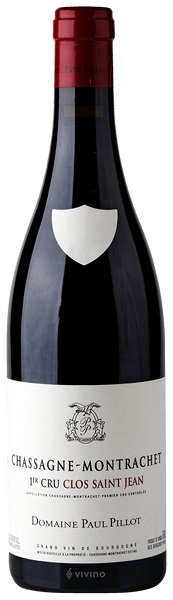 Paul Pillot Chassagne-Montrachet 1er Cru Clos Saint Jean 2019 - 75CL Rouge