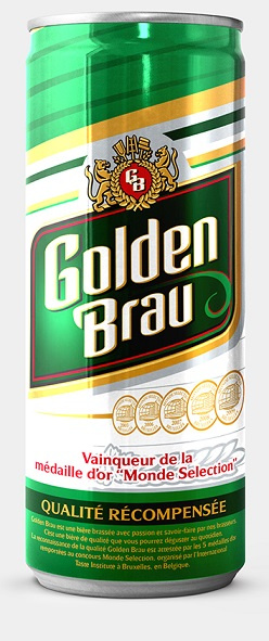 GOLDEN BRAU FARDEAU DE 24 CANETTES 24CL