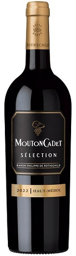 Mouton Cadet Sélection Haut Medoc Côtes de Bordeaux 2022-75cl - Rouge