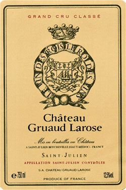 Château Gruaud-Larose  2001