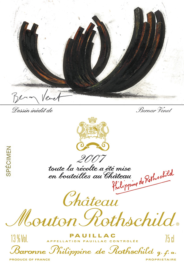 Château Mouton Rothschhild  2007