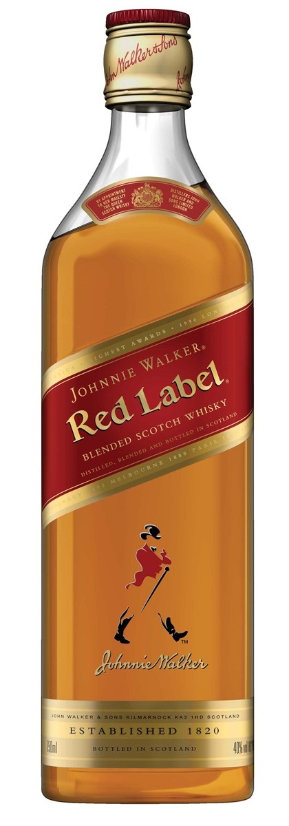 Whisky JOHNNIE WALKER Red Label - 75cl