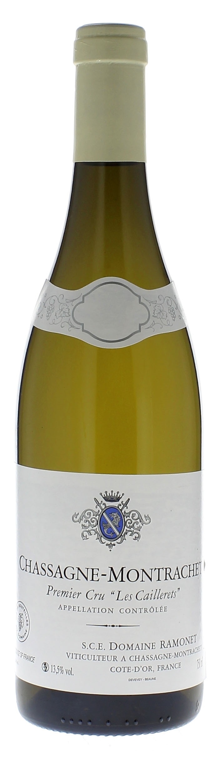 Domaine Ramonet Chassagne Montrachet 1er cru Clos du Cailleret 2016 blanc