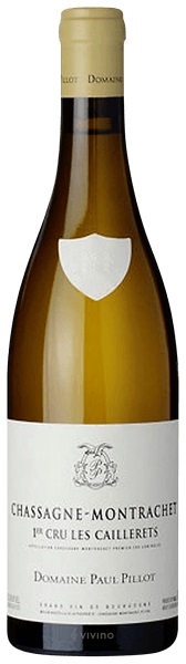 Paul Pillot Chassagne-Montrachet 1er Cru Caillerets 2019 - 75CL blanc