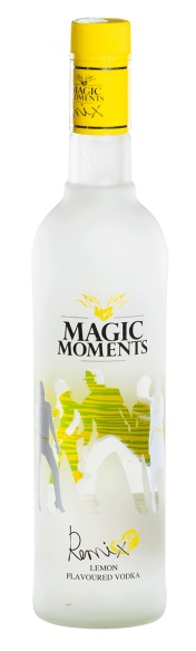 Vodka MAGIC MOMENTS REMIX Lemon - 18 cl